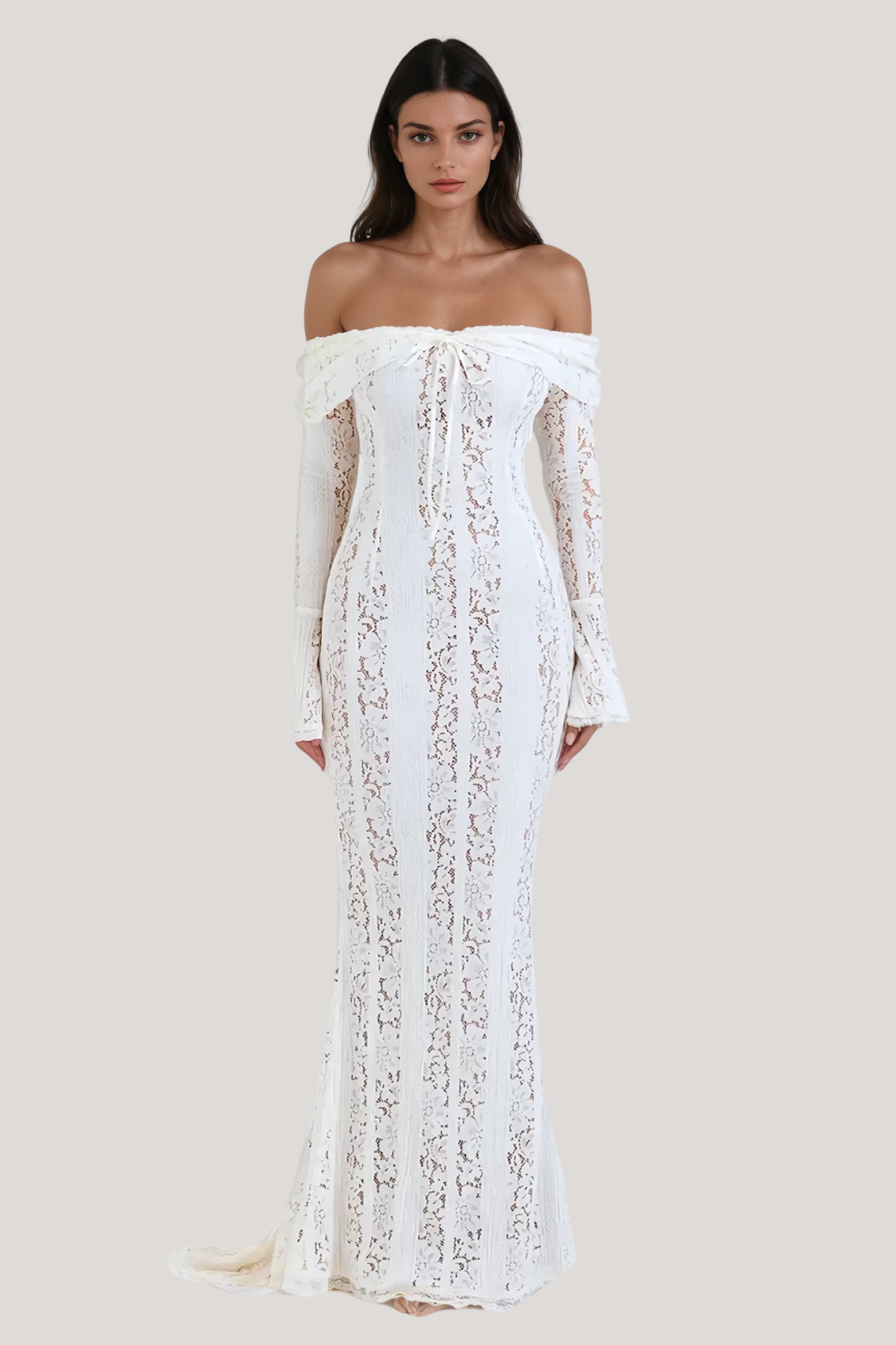 Elegante Alladitta maxi-jurk voor een verfijnde uitstraling