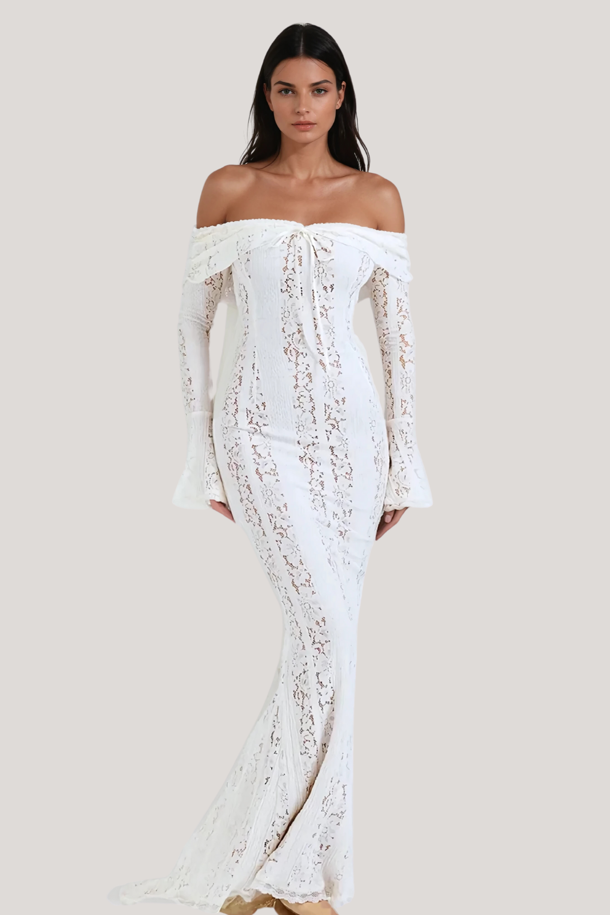 Elegante Alladitta maxi-jurk voor een verfijnde uitstraling