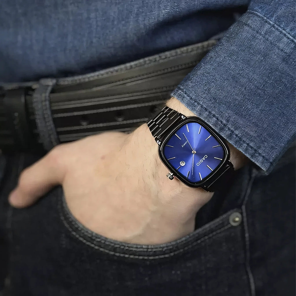 CASIO Elegant 36mm Waterdichte Horloge met roestvrijstalen coating