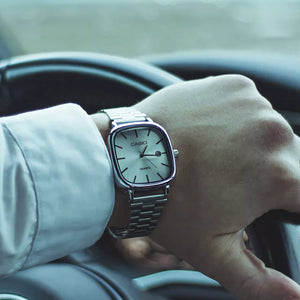 CASIO Elegant 36mm Waterdichte Horloge met roestvrijstalen coating