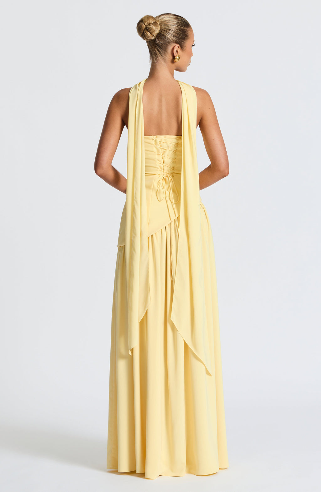 Maliyah Maxi Jurk - Citroen